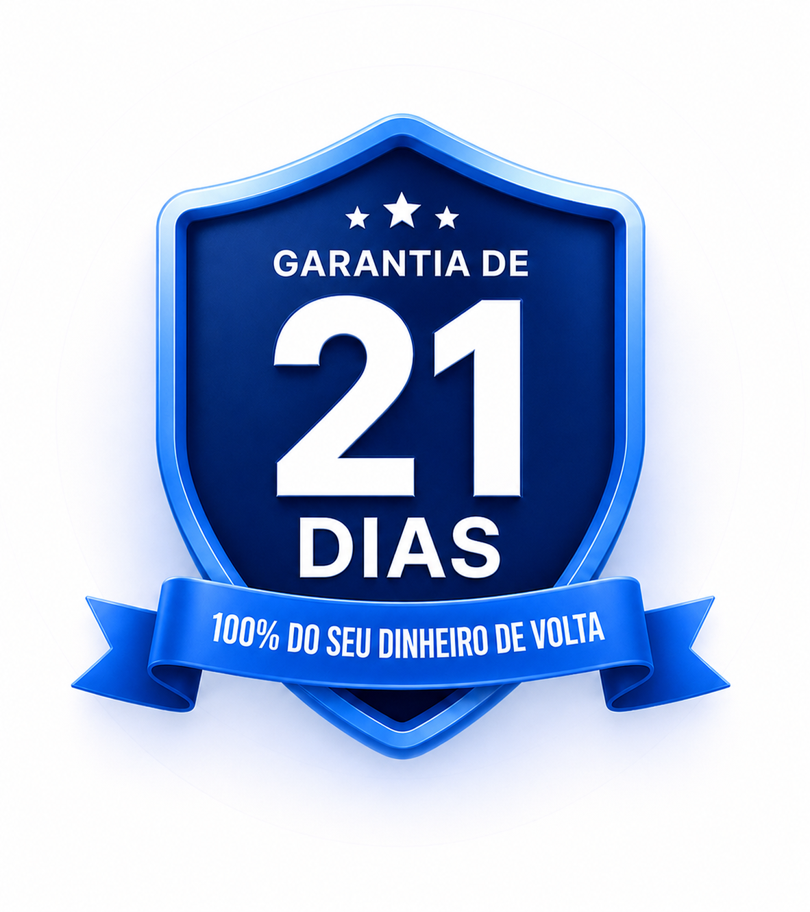 Selo de garantia de 21 dias